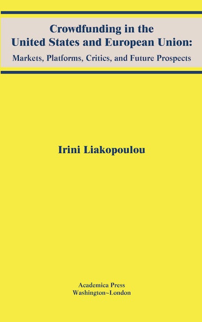 Book cover image for Crowdfunding in the United States and European Union ISBN: 9781680530957